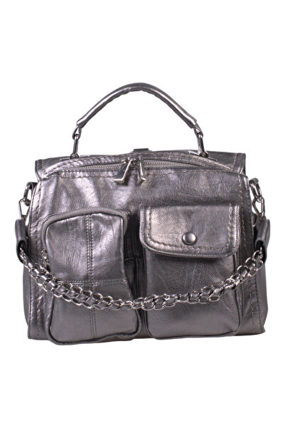 Guja Arme City Ac1134 Soft Leather Handle and Backpack with Six Compartments