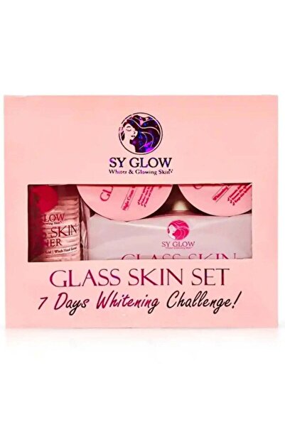 Sy Glow مجموعة البشرة الزجاجية - تحدي التبييض في 7 أيام