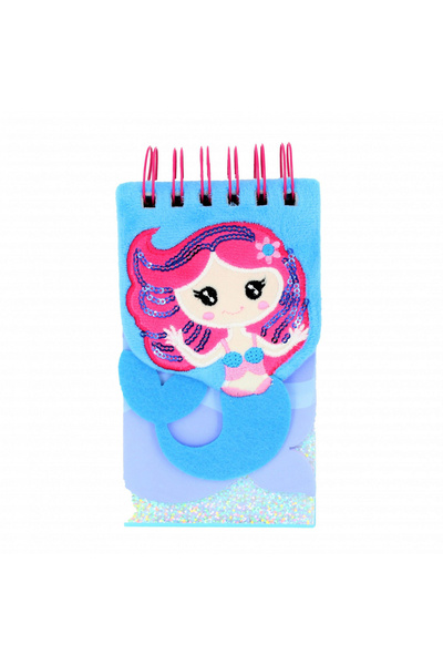 Gift Design Τετράδιο, πολύχρωμο, 3D, Γοργόνα, 120 σελίδες