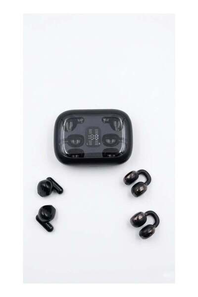 Generic CYXG Q10 2-in-1 True Wireless Earbuds – Dual Style (In-Ear & Ear-Clip)