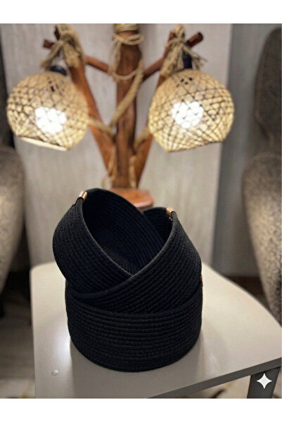 ZEMİRA TEKSTİL Ψάθινο καλάθι οργάνωσης / Οργανωτής μπάνιου / Οργανωτής πολλαπ...