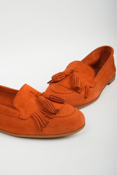 Laura Shoes Laura Women's Genuine Leather Ballet Flats