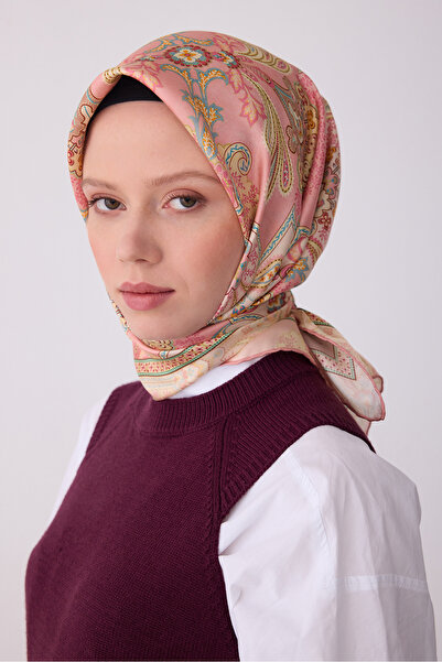 Belli Μεταξωτό μαντήλι ροζ