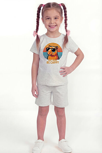 Modmey Girl's Printed Double Set B19
