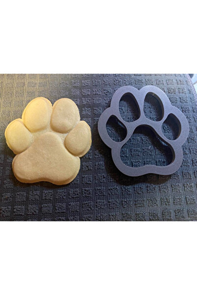 ÇELİKONLİNE Köpek Patili Plastik Pasta-Kurabiye-Kek Kalıbı