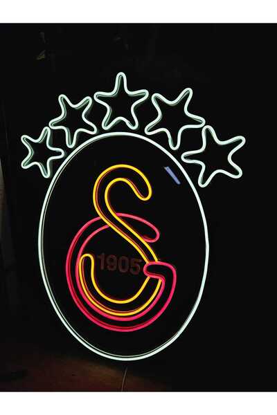 En Güzel Günde GS Neon Işıklı Duvar Dekarasyon 58*45 cm