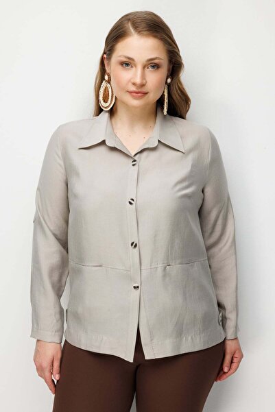 Ekol Polo Neck Shirt with Bag Pocket