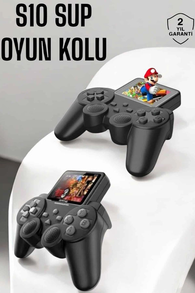 Hafk Mey İthalat® Gamepad 520 Oyunlu TV Uyumlu Retro Oyun Konsolu