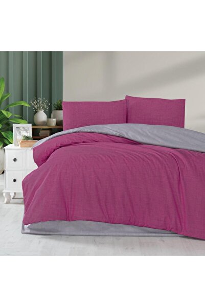 Per Class Σετ Μονό Επίπεδο Παπλωματοθήκη Μωβ-Γκρι