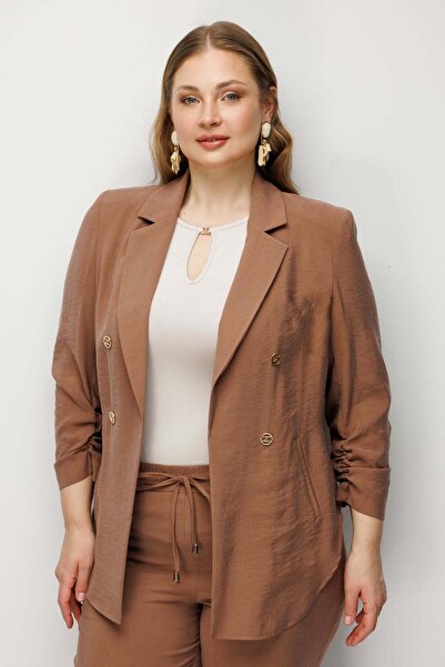 Ekol Μπουφάν με μανίκια Με σούρες και Με τσέπες στο πλάι