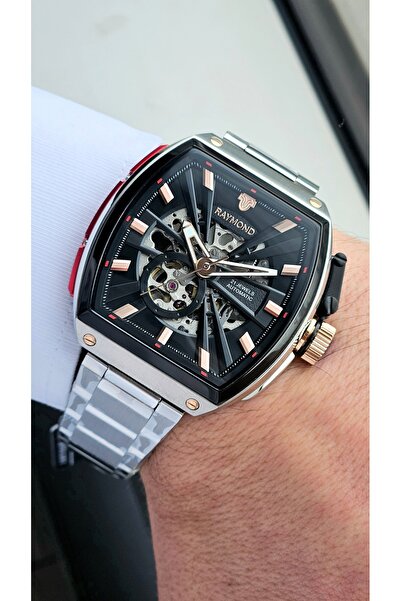 Raymond Luxury Steel Men's Miyota Men's Wristwatch - New Design - Special Des...