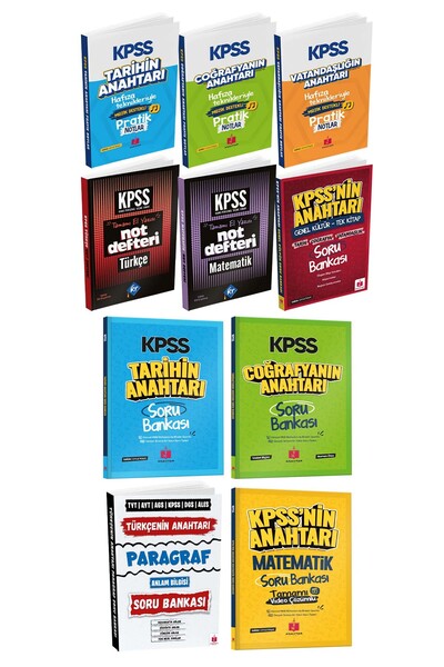 Anahtar Kitap 2026 Kpss'nin Anahtarı Genel Kültür Genel Yetenek Konu Anlatım ...