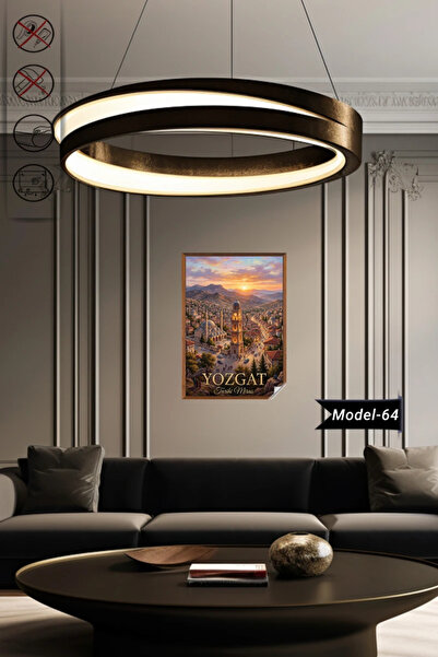 Akıllı Kağıt Türkiye İller Tablo - Poster Yozgat (Model-64)