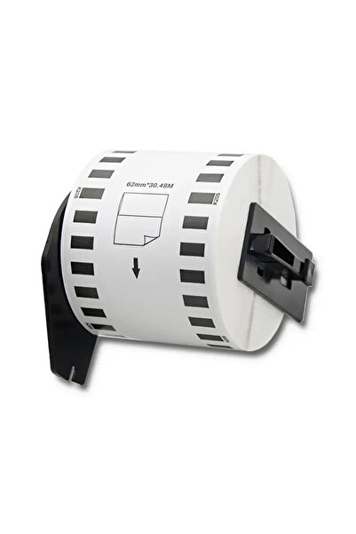 Qoltec Bandă de imprimare pentru BROTHER DK-22205 |   62mm x 30,48m |   Impri...