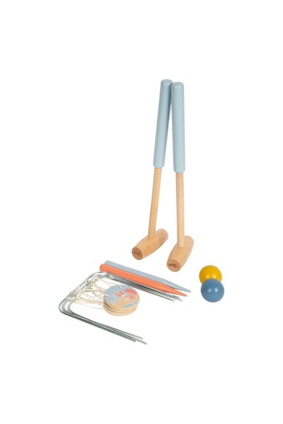 Small Foot Ξύλινο Σετ Πλεξίματος με Βελονάκι  "Φίλοι του Κήπου ", με Ζωικά Μο...