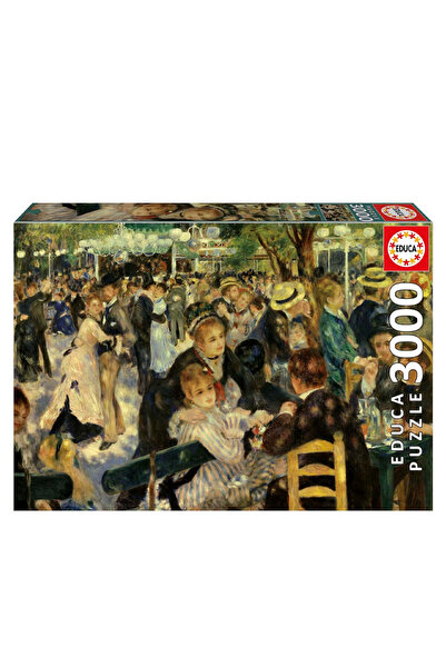 Educa Puzzle 3000 Particles Dance at Le Moulin De La Galette by Pierre-August...