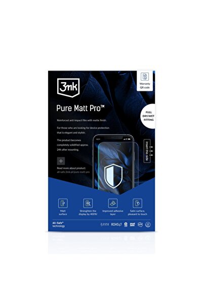 3MK ALL-IN-ONE PURE MATT PRO WATCH INSTALARE UMEDĂ 5 BUC.