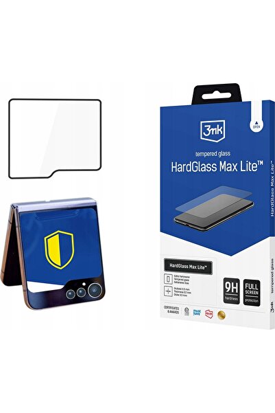 3MK HardGlass Max Lite Samsung Galaxy Z Flip 6 negru