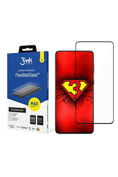 3MK FlexibleGlass Max Samsung Galaxy S21+ Plus negru