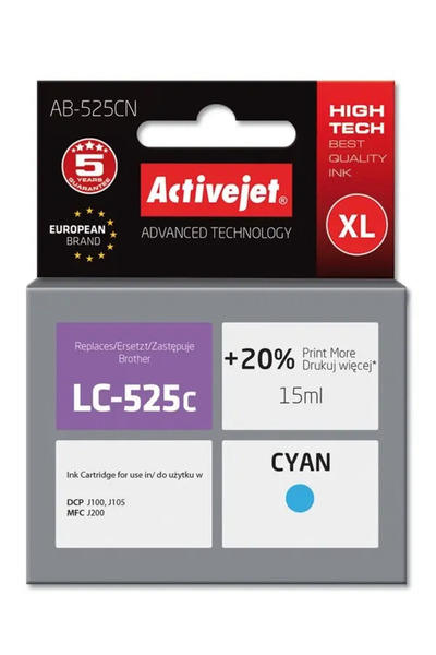 Other ACTIVEJET BROTHER INK CYAN AB-525CN