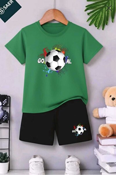 Nice Clothes ΚΑΛΟΚΑΙΡΙΝΟ ΠΑΙΔΙΚΟ ΣΕΤ ΜΠΛΟΥΖΑΚΙ-ΣΟΡΤΣ UNISEX (ΕΚΤΥΠΩΣΗ GOOL TOP)