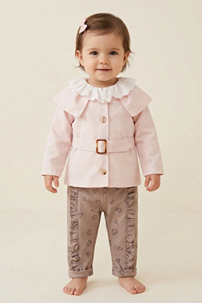 Bebezade Baby Girl Ornello Seasonal Top and Bottom Set