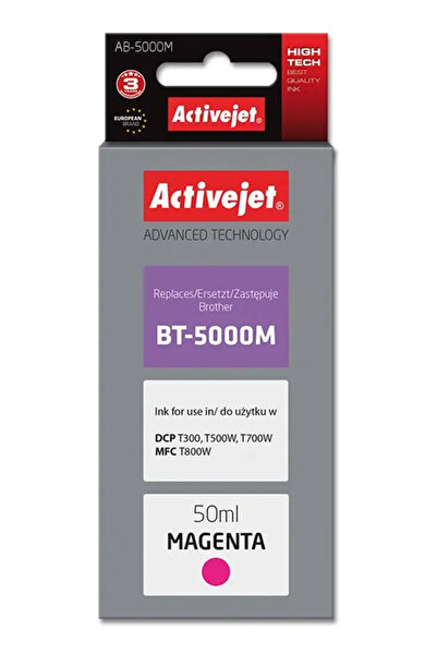 Other Activejet AB-5000M Ink Ink Bottle (replacement for Brother BT-5000M; Su...