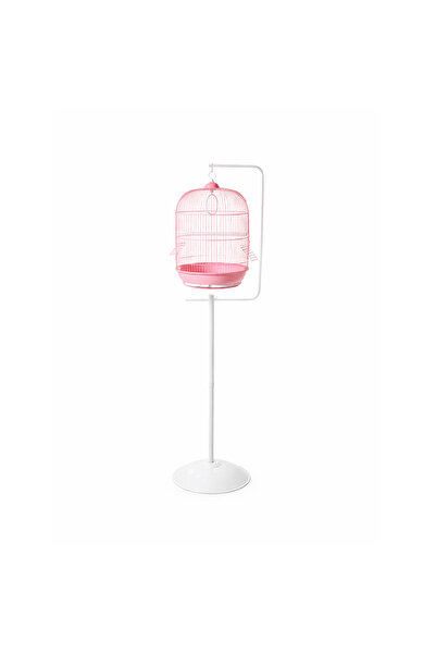 Dayang A309 Pink Bird Cage & PED9910 White Stand Combo – Stylish Habitat for ...