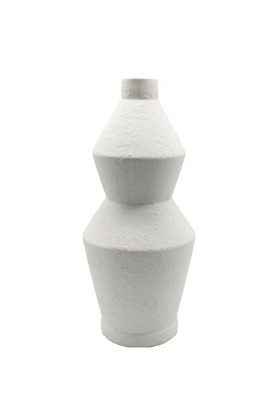 Danube Home Mirabella Ceramic Vase 16X16X35.5 cm - White