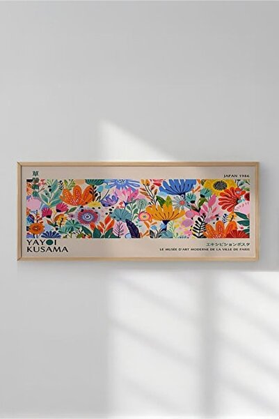 OEM Tablou decorativ Re-Bloo, model floral, lemn masiv/MDF, multicolor, 50 x ...