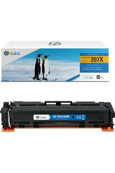 G&G Toner Cartridge Black Replacement for 207X (NT-PH2210XBK)