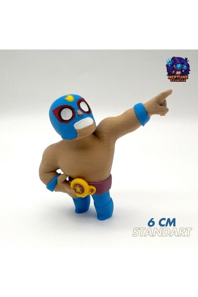 Neptune El Primo Figürü (Brawl Stars)
