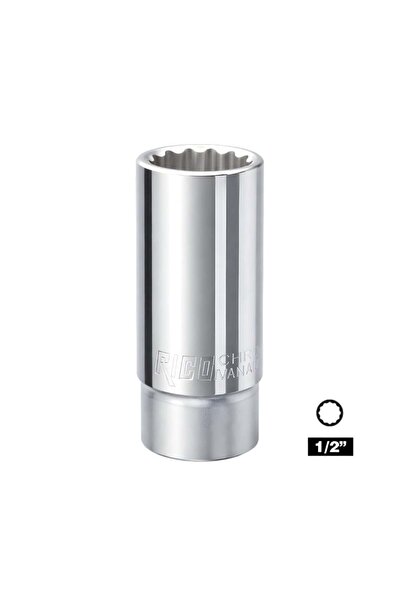 Rico 1/2 On İki Köşe Yıldız Derin Lokma 17 mm
