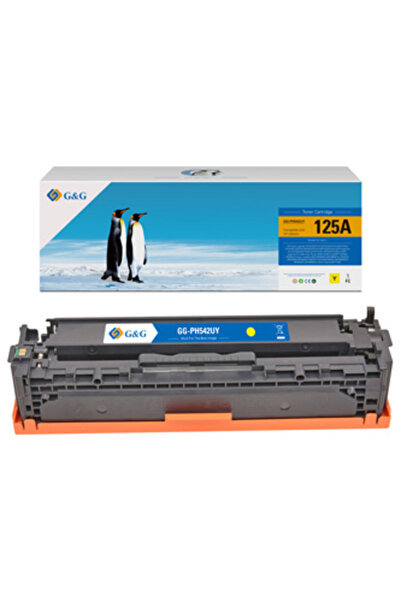 G&G compatible toner cartridge with HP CB542A, CE320A, CF210X, Canon CRG116, ...
