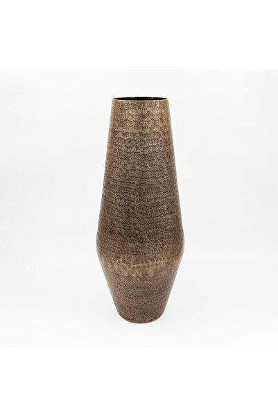 Generic New In Suhour Vase Lrg Antique Gold 17X17X42Cm