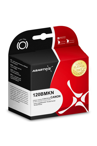 Other Cartuș de cerneală Asarto pentru Canon 120BMKN |   CF2884C001AA |   130...