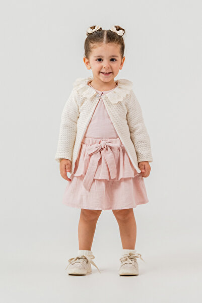 Bebezade Baby Girl |   Children's Nazende Top and Bottom Set