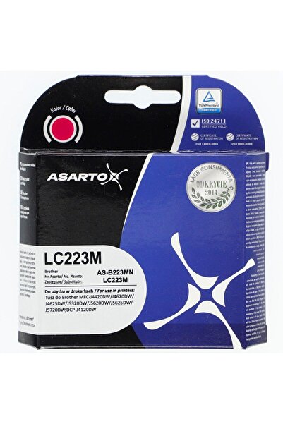 Other Asarto Ink Cartridge for Brother LC223M | LC223M | 600 pp. | magenta