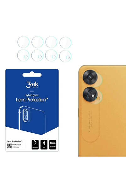 3MK Protecție Lentilă Oppo Reno 8T 4G [PACHET DE 4]