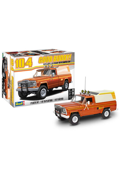 REVELL Maket Model Kit Araba ‘79 Jeep J10 Pickup with Top 14568