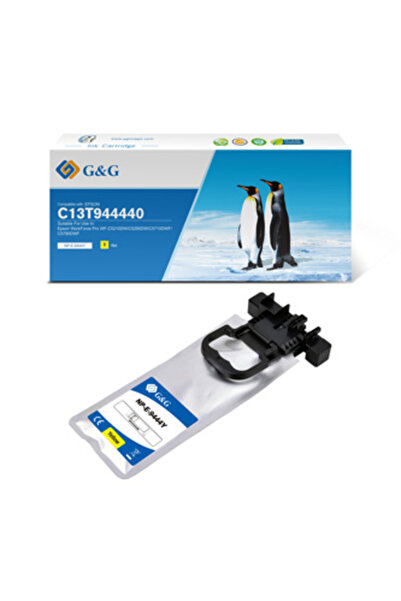 G&G ink cartridge compatible ink cartridge with C13T944440, NP-E-9444Y, yello...