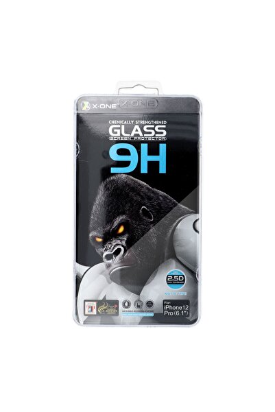 X-One Sticlă securizată Full Cover Extra Rezistentă Mată - pentru iPhone 15 P...