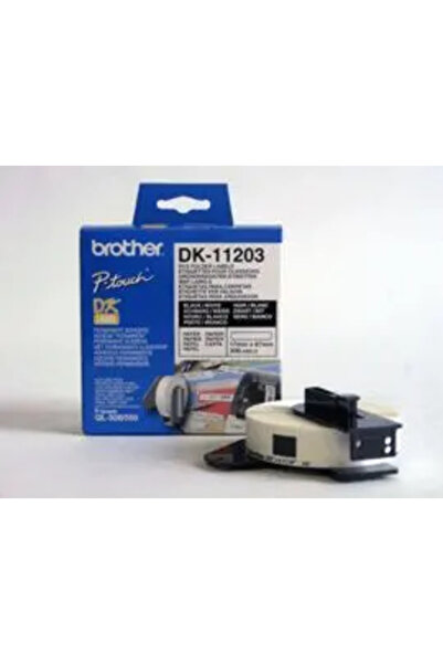 Brother Paper labels 17mm x 87mm, white, 300 pcs (DK11203)