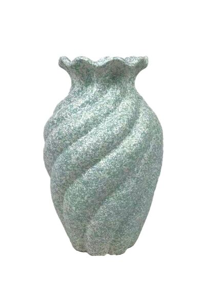 Danube Home Mirabella Ceramic Vase 20.5X20.5X33.5 cm -Blue