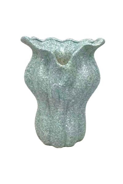 Danube Home Mirabella Ceramic Vase 17.5X13X24 cm -Blue