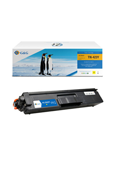 G&G Toner cartridge compatible toner cartridge with Brother TN423Y, NT-CB423Y...