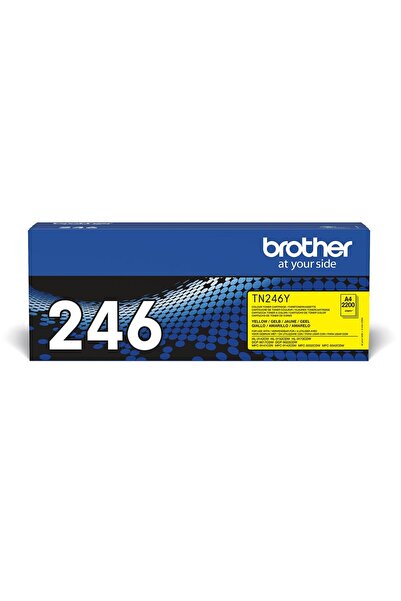 Brother TN246Y - жълт - оригинален - тонер касета