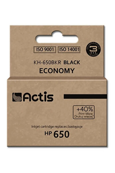 Other Cartuș de cerneală Actis KH-650BKR/CZ101AE Nr. 650 (negru)