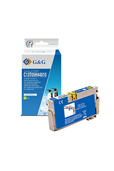 G&G Cartuș de cerneală compatibil cu C13T05H44010, NP-R2-0405XLY, galben