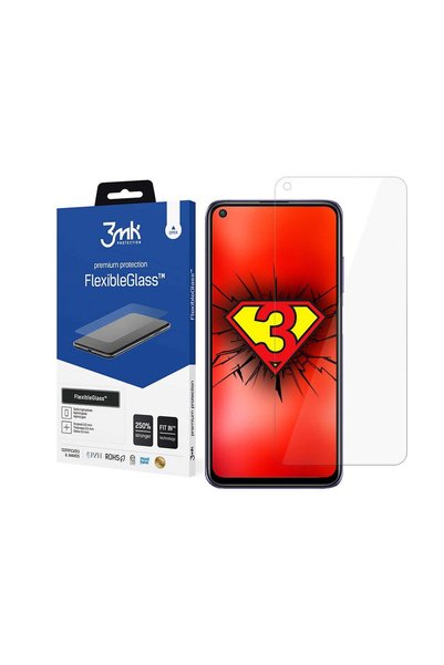 3MK Гъвкаво стъкло Redmi Note 9T 5G